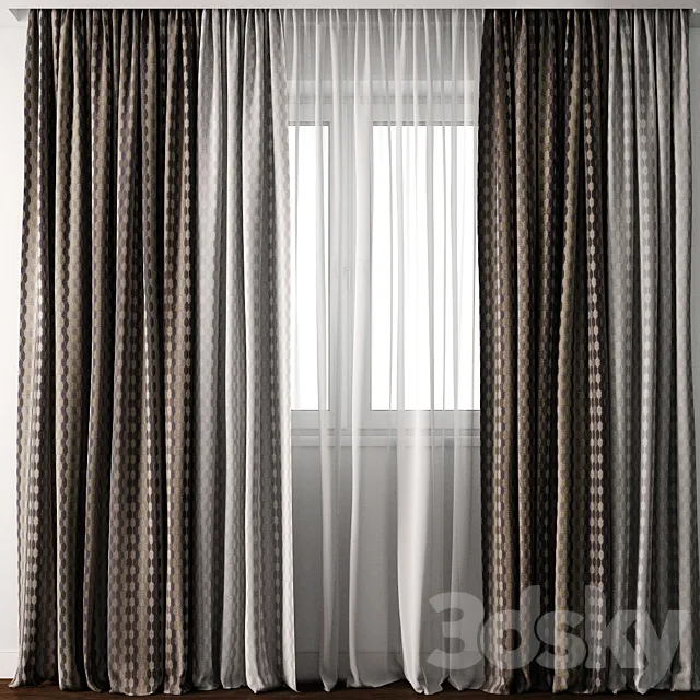 Curtain 29 3DSMax File