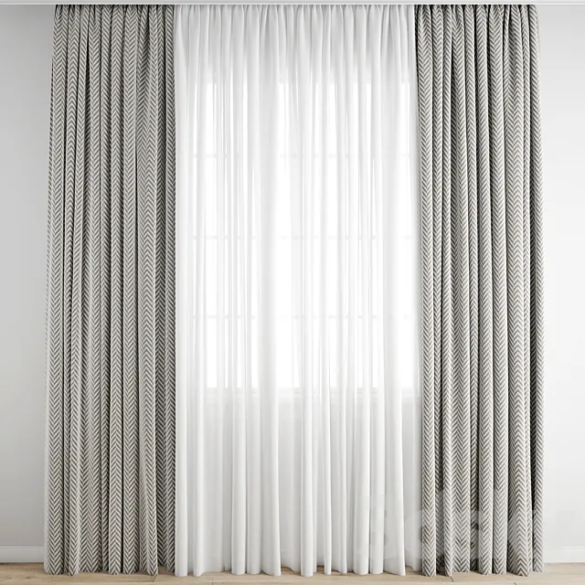 Curtain 292 3DS Max Model