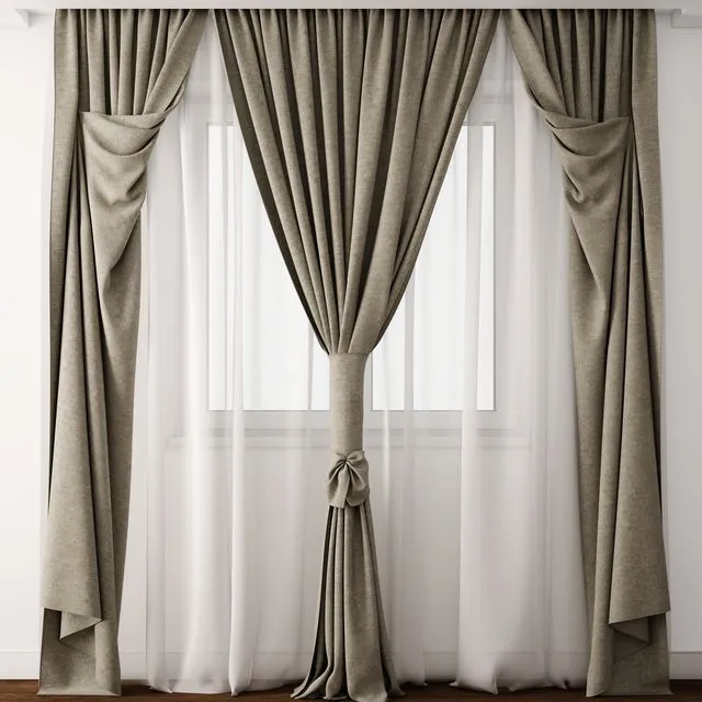 Curtain 3 3dsMax Model