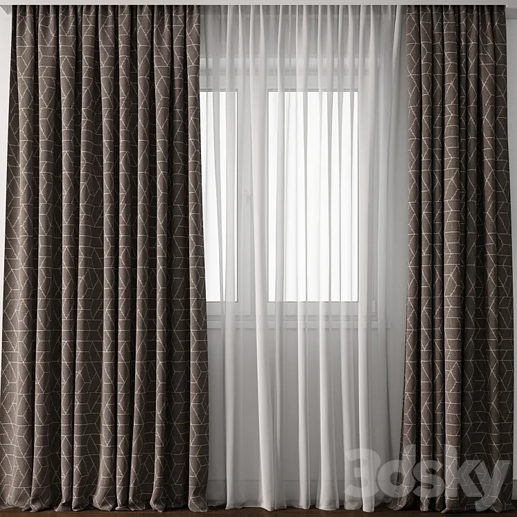 Curtain 30 3DS Max