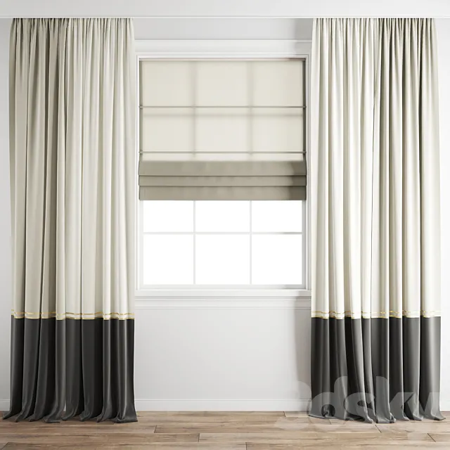 Curtain 302 3ds Max