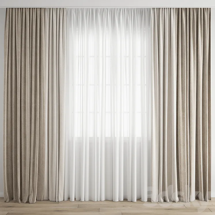 Curtain 304 3DS Max