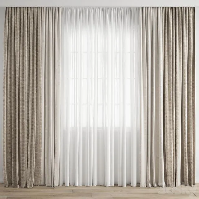 Curtain 304 3dsMax Model