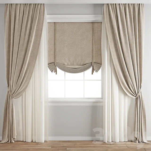 Curtain 306 3DS Max Model