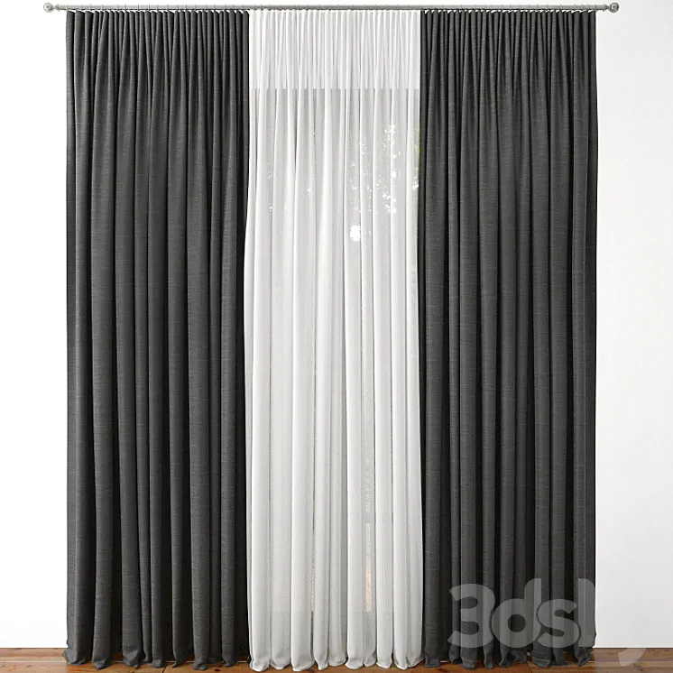 Curtain 31 3DS Max