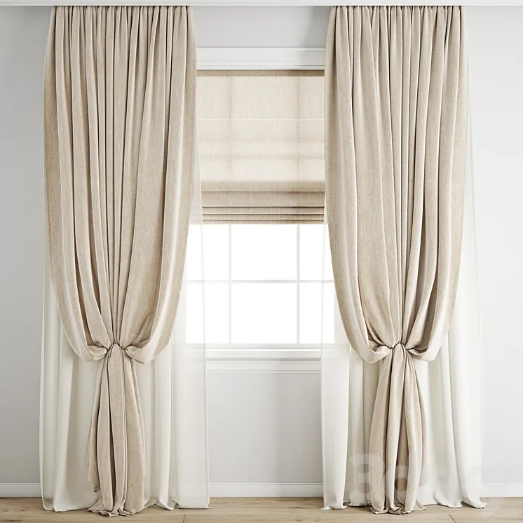 Curtain 319 3DS Max