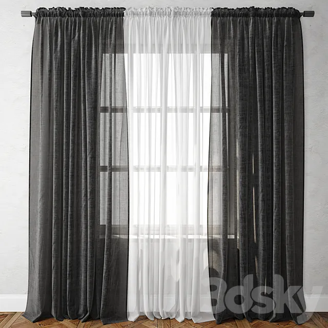 Curtain 32 3DSMax File