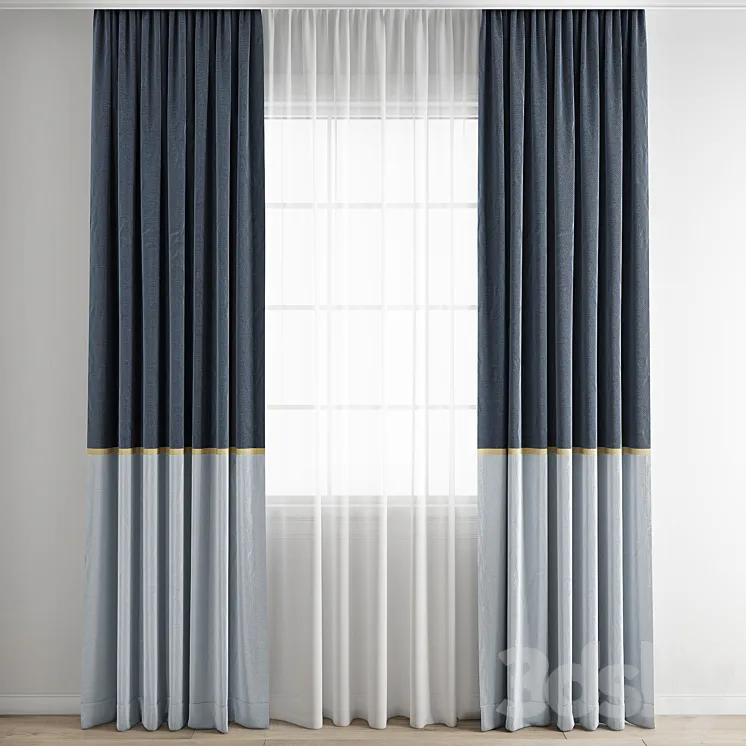 Curtain 357 3DS Max