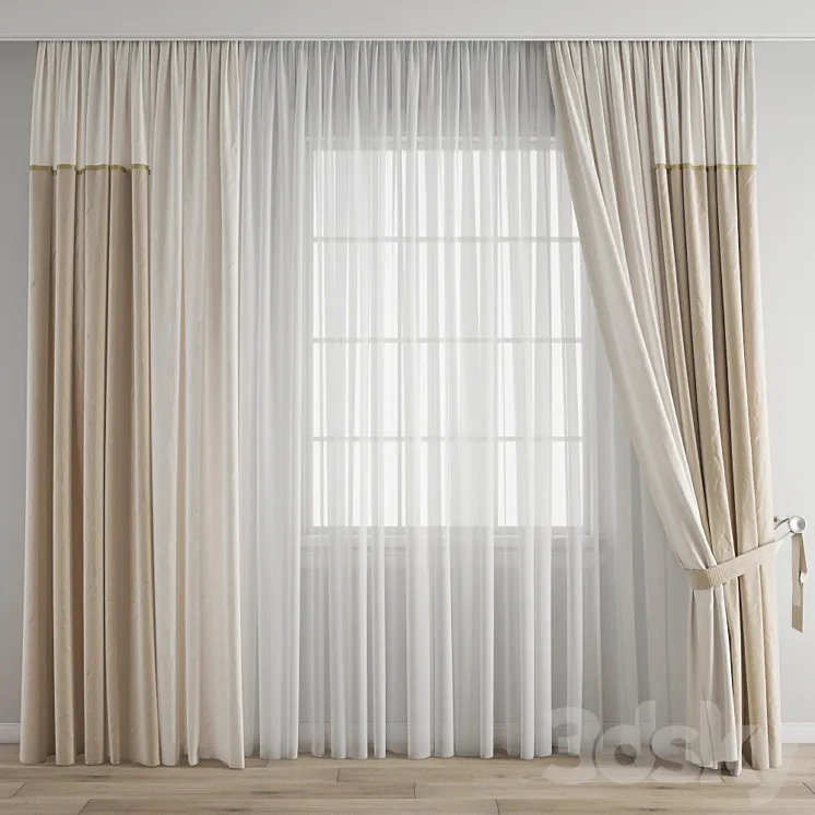 Curtain 371 3DS Max