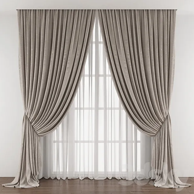 Curtain 372 3ds Max