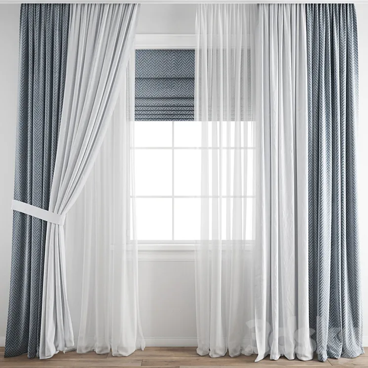 Curtain 373 3DS Max