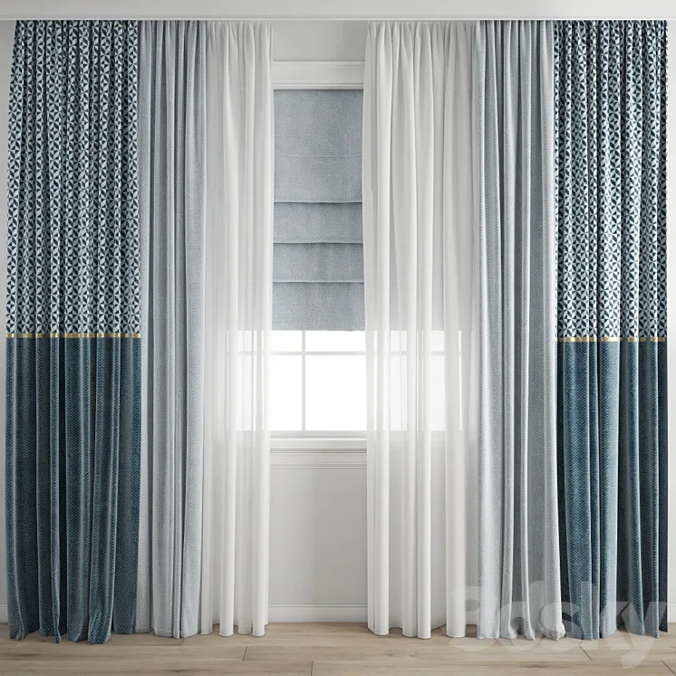 Curtain 384 3DS Max