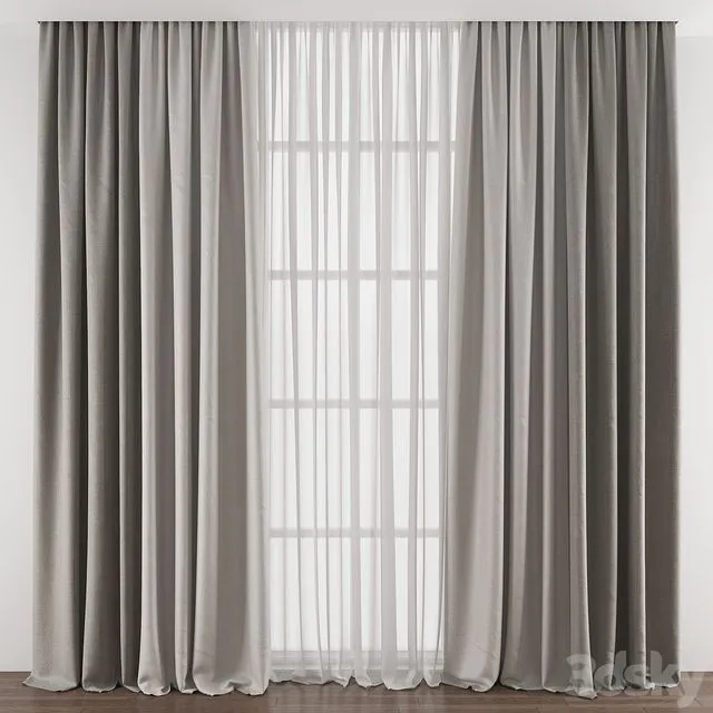 Curtain 384 3dsMax Model