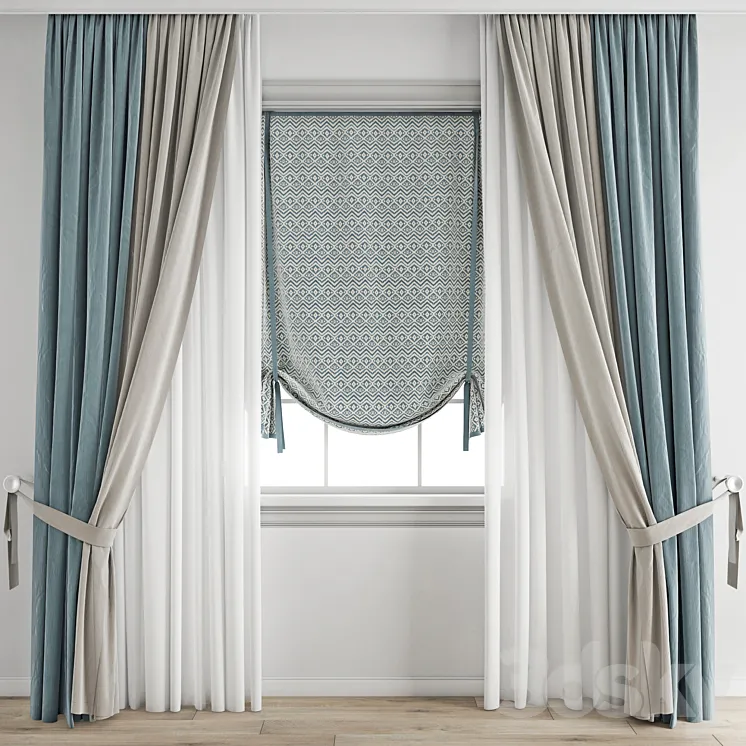 Curtain 385 3DS Max