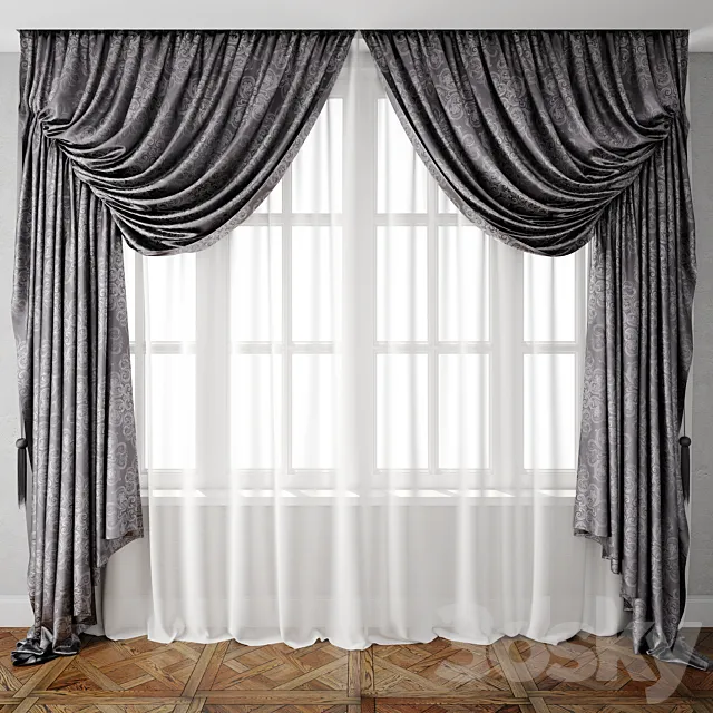 Curtain 39 3DSMax File