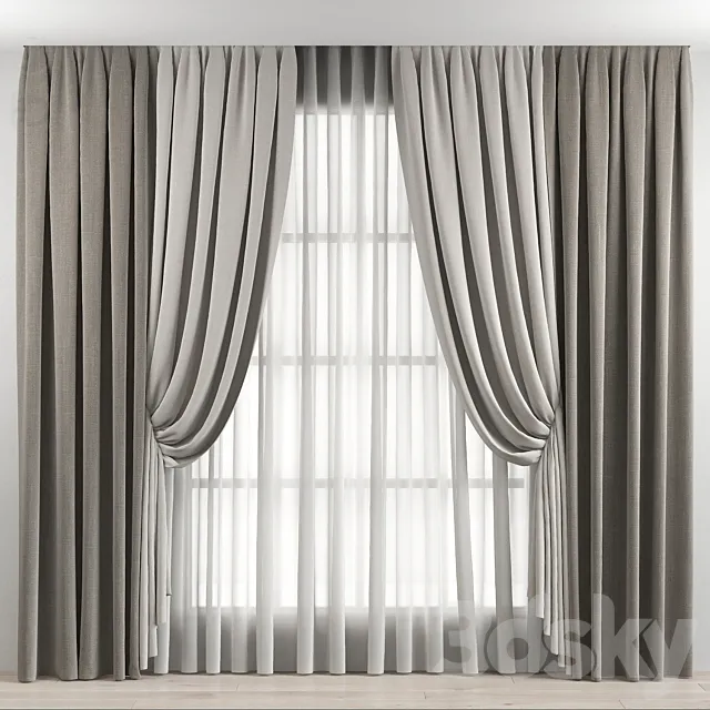 Curtain 3ds Max