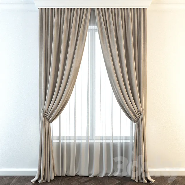 Curtain 3ds Max