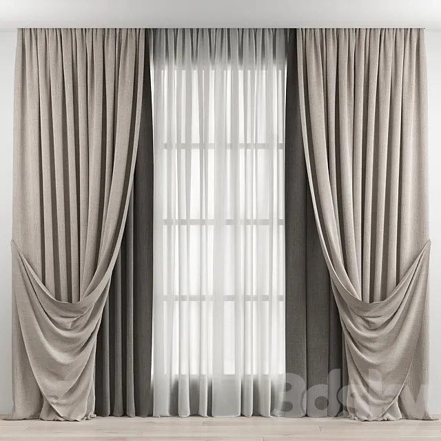 Curtain 3ds Max