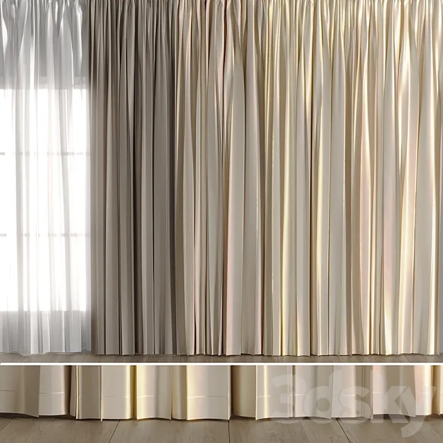 Curtain 3ds Max