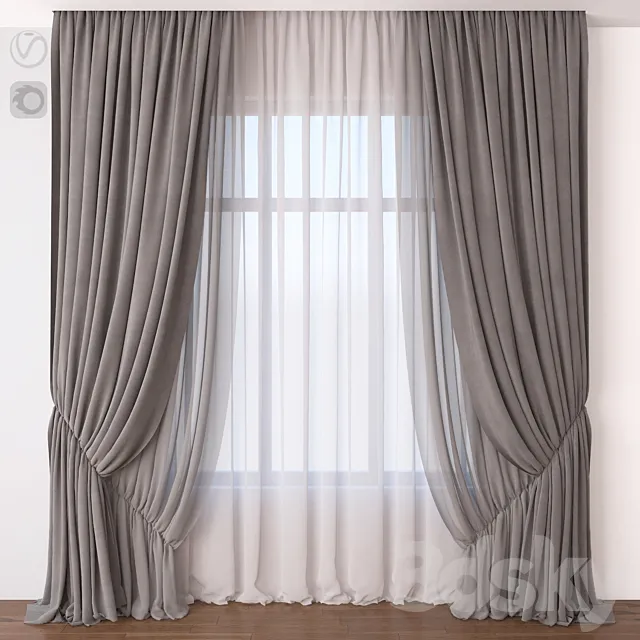 Curtain 3ds Max