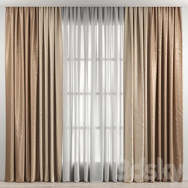 Curtain 3ds Max