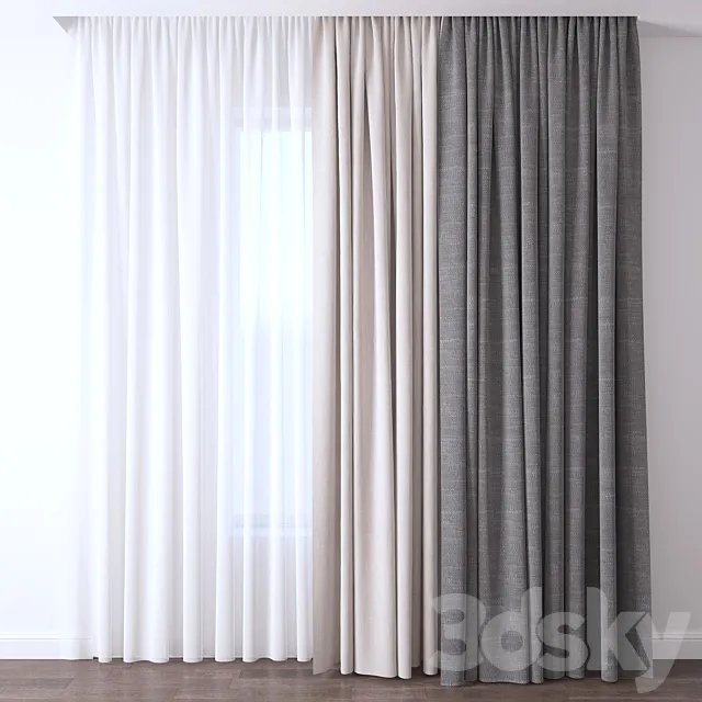 Curtain 3ds Max