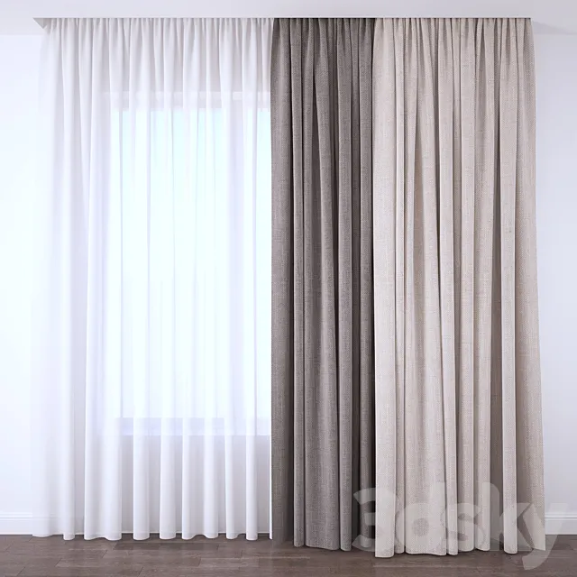 Curtain 3ds Max