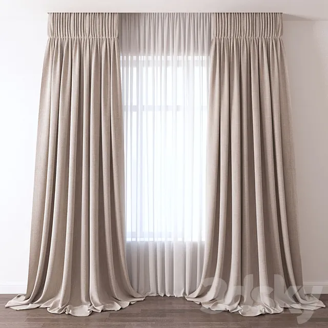 Curtain 3ds Max