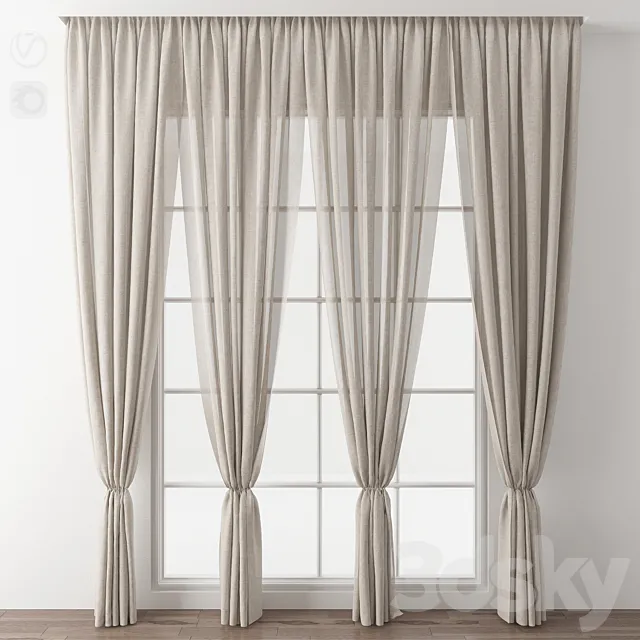 Curtain 3ds Max