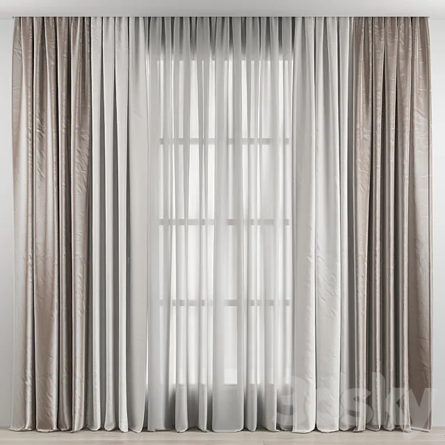 Curtain 3ds Max