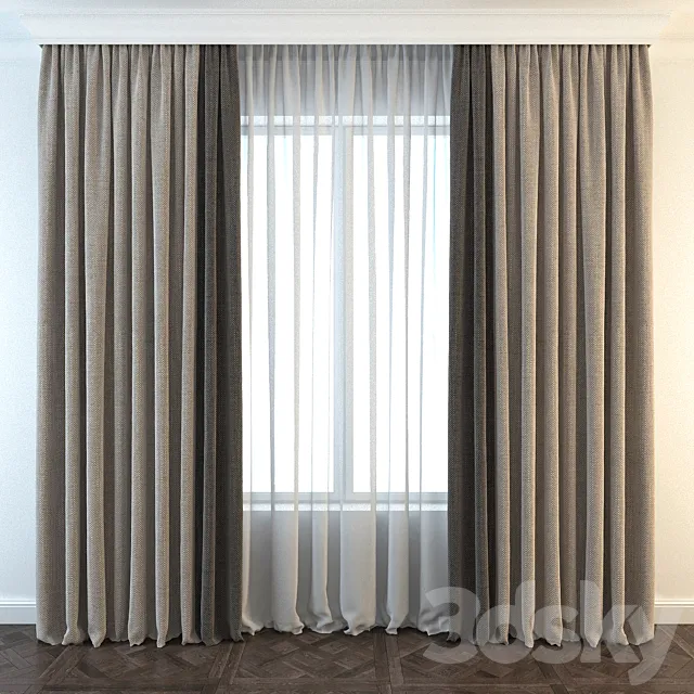 Curtain 3ds Max