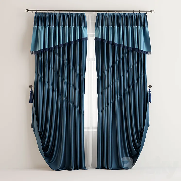 Curtain 3DS Max