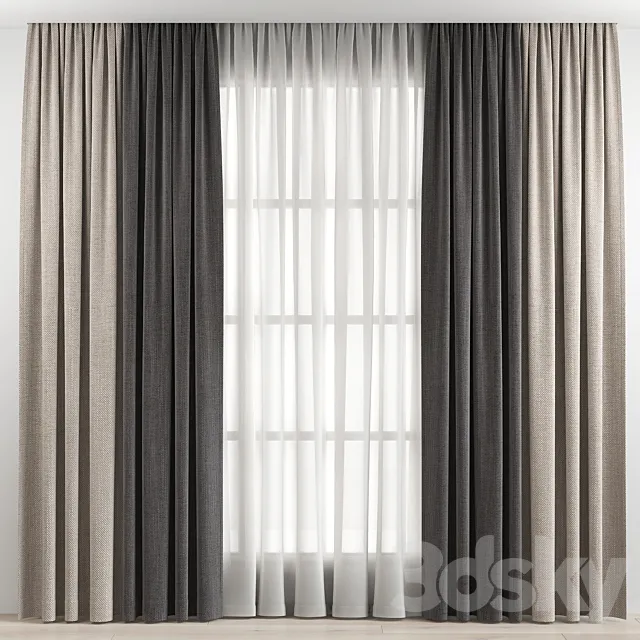 Curtain 3ds Max