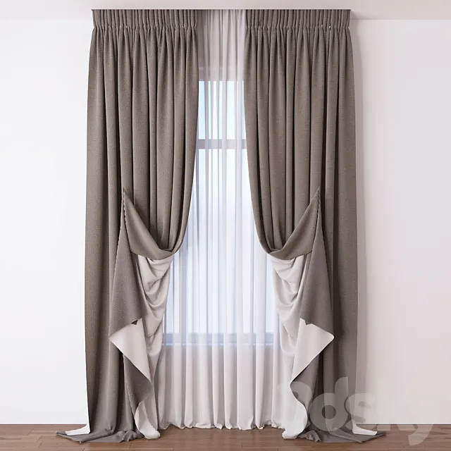 Curtain 3ds Max