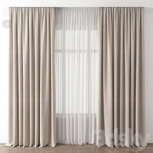 Curtain 3ds Max