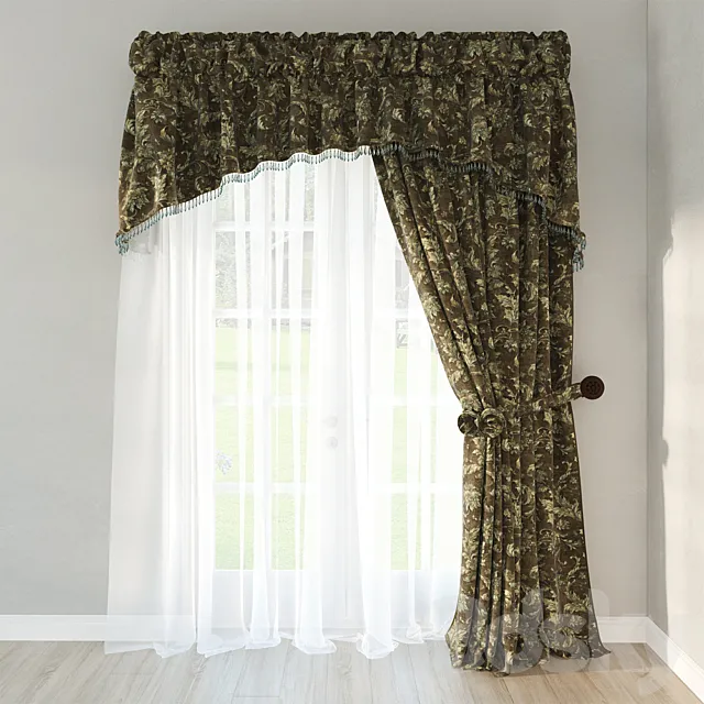 Curtain 3DS Max Model