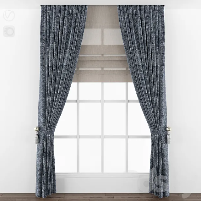 Curtain 3DS Max Model