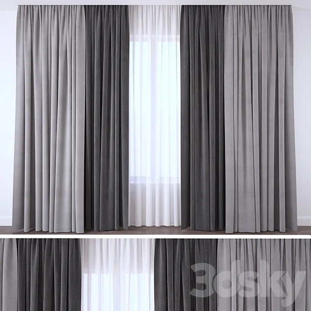 Curtain 3DS Max Model