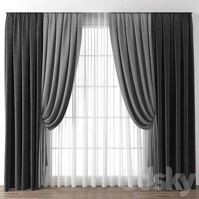 Curtain 3DS Max Model