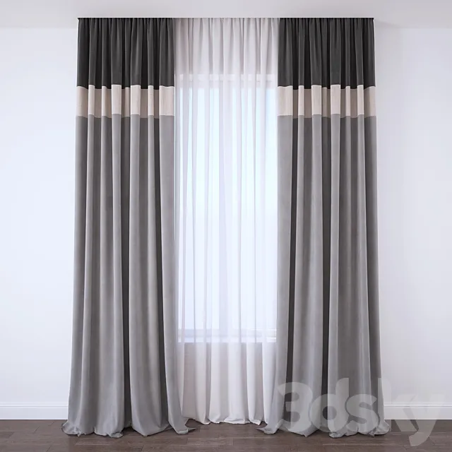 Curtain 3DS Max Model