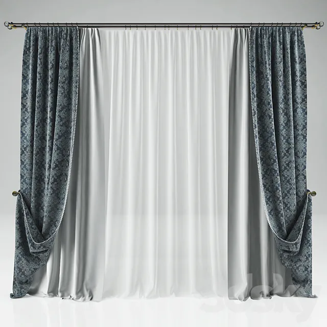 Curtain 3DS Max Model