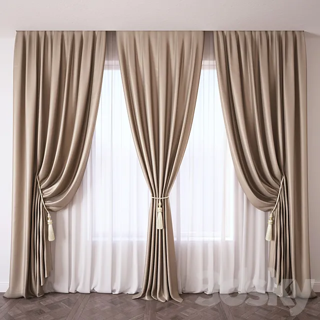 Curtain 3DS Max Model