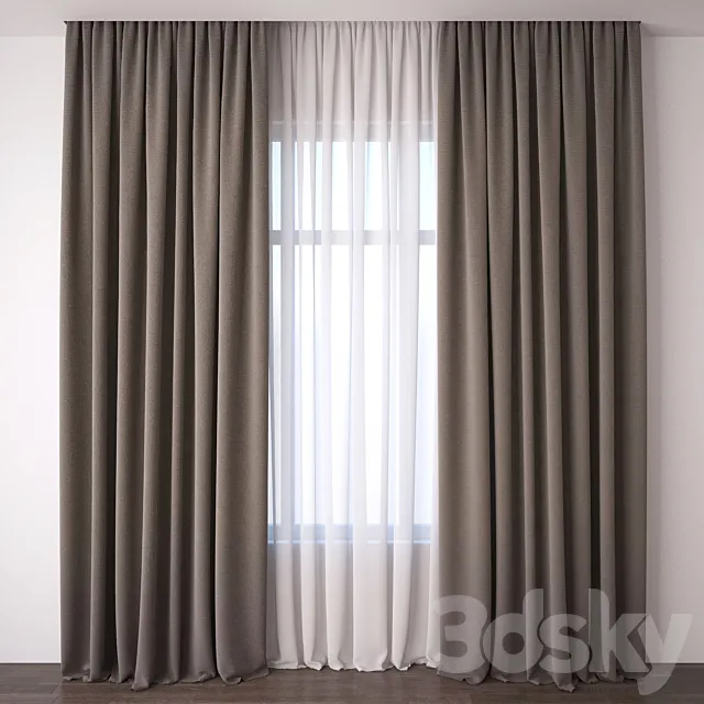 Curtain 3DS Max Model