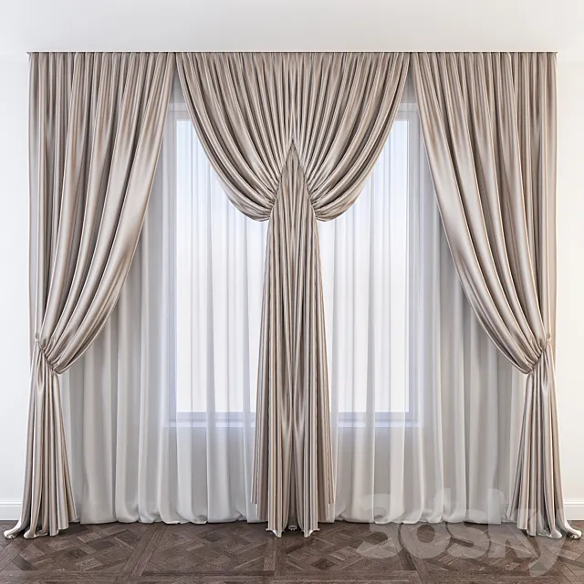 Curtain 3DS Max Model