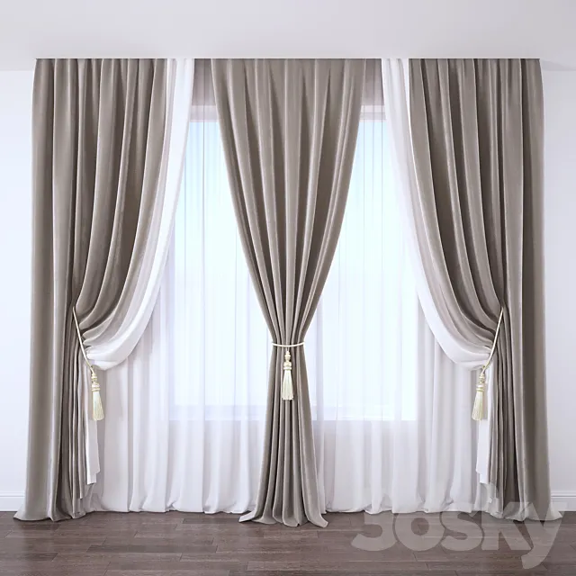 Curtain 3DS Max Model