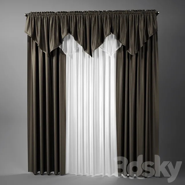 Curtain 3DSMax File