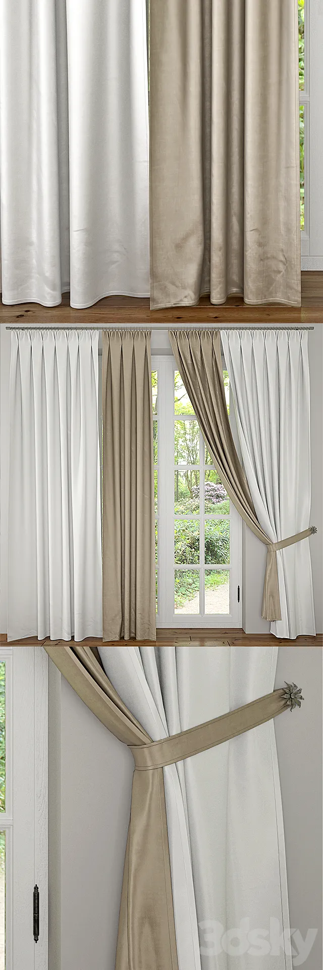 Curtain 3DSMax File