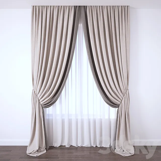 Curtain 3DSMax File