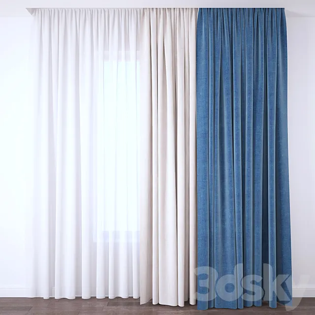 Curtain 3DSMax File