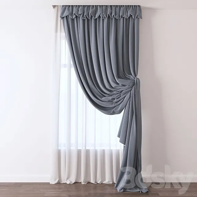 Curtain 3DSMax File